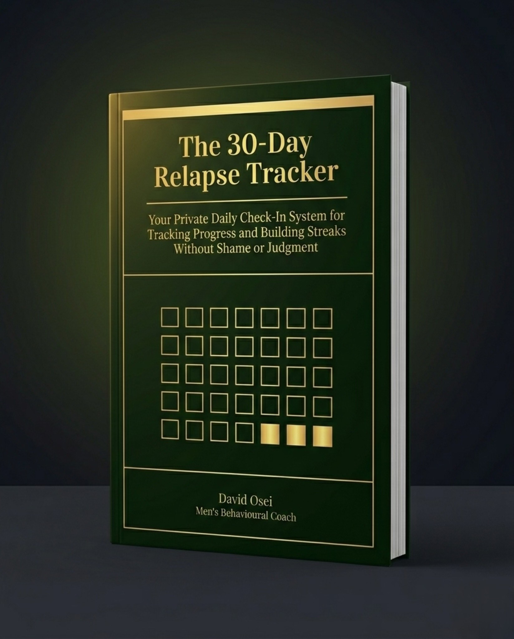 The 30-Day Relapse Tracker